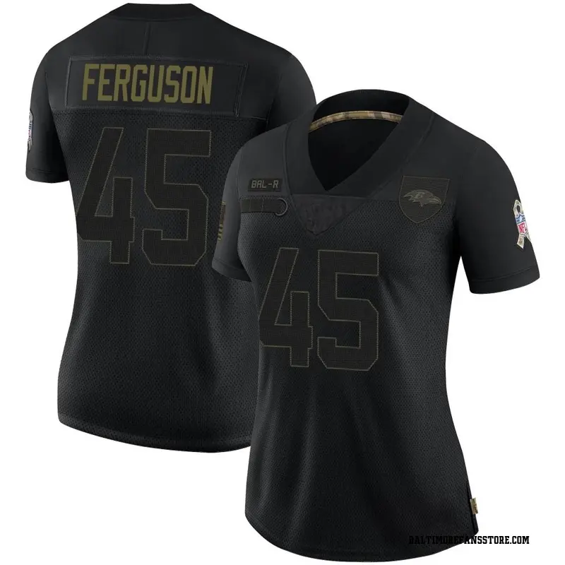Baltimore Ravens #45 Jaylon Ferguson Draft Game Jersey - White